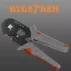 Cleste desigilat / crimping, Bigstren, crimping tool for 0.25-10mm2 ferrules, constructie robusta