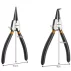 Set 4 clesti de lucru, Bigstren, Circlip pliers 4 pcs