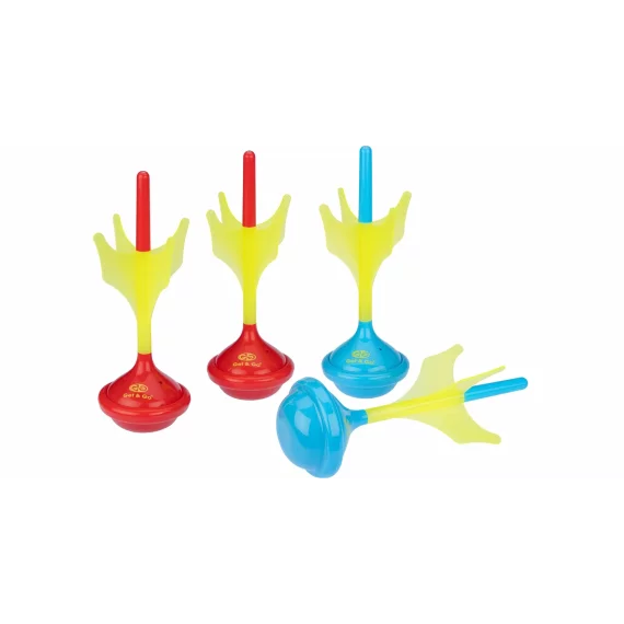 Set de darts pentru exterior, Glow Lawn Darts Set