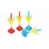 Set de darts pentru exterior, Glow Lawn Darts Set