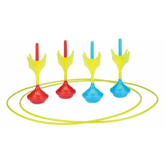 Set de darts pentru exterior, Glow Lawn Darts Set