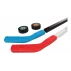 Set hockey pentru copii cu 2 crose si 2 pucuri, Merco Hockey Kid Set