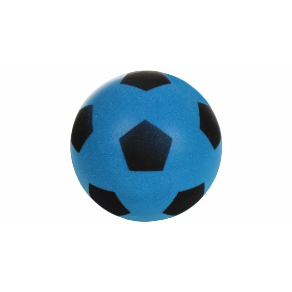 Minge de fotbal din spuma, Silent Soccer 18, albastru