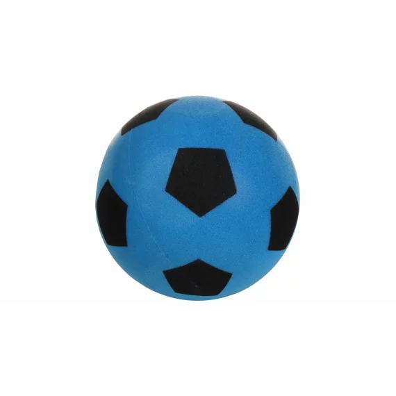Minge de fotbal din spuma, Silent Soccer 21,  albastru