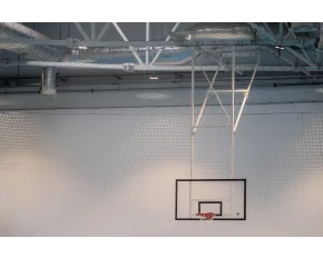 Consola de baschet rabatabila la tavan cu motor electric si telecomanda