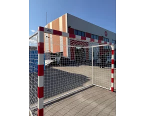 Set 2 porti de handball aluminiu 80x80 mm