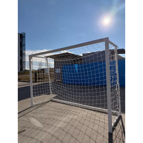 Set 2 porti mini-fotbal 3x2 m, fabricate din otel galvanizat, diametru 76 mm