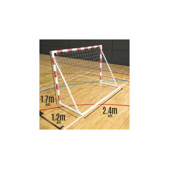 Poarta pliabila de handball, Quickplay  Q Fold Handball Goal, dimensiuni 2,4 x 1,7 m