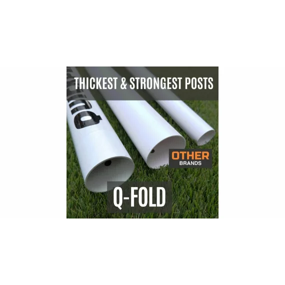 Poarta de fotbal pliabila, Quickplay Q Fold Match soccer goal, dimensiuni 1.8 x 1.2m