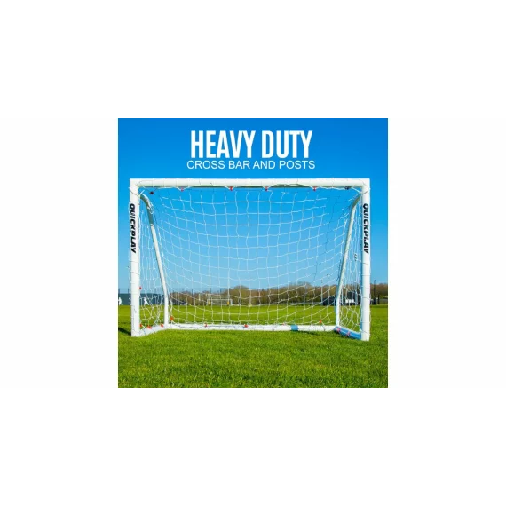 Poarta de fotbal pliabila, Quickplay Q Fold Match soccer goal, dimensiuni 1.8 x 1.2m