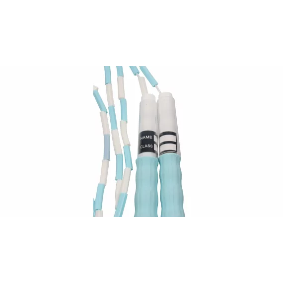 Coarda de sarit pentru copii, Merco Bead Name, albastru