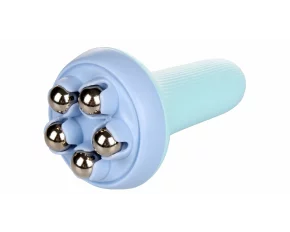 Aparat de masaj cu role, Merco MassBall roller, albastru