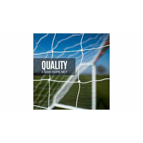 Poarta de fotbal pliabila Quickplay Q Fold Match soccer goal 12 x 6 FT, dimensiuni 3.6 x 1.8 m