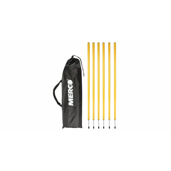 Set de 6 jaloane PVC,  Merco Slalom 100, inaltime 100 cm