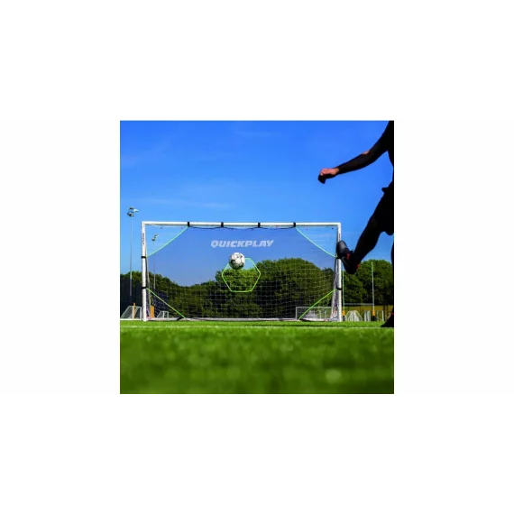 Plasa de antrenament pentru sut, destinata portii de fotbal cu dimensiunile de 16 x 7 FT (4.88 x 2.13 m)