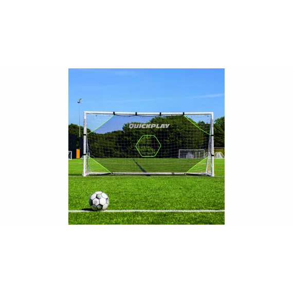 Plasa de antrenament pentru sut, destinata portii de fotbal cu dimensiunile de 16 x 7 FT (4.88 x 2.13 m)