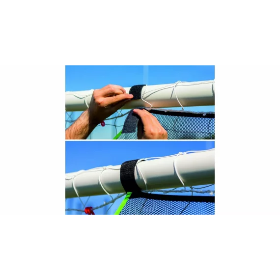 Plasa de antrenament pentru sut, destinata portii de fotbal cu dimensiunile de 16 x 7 FT (4.88 x 2.13 m)