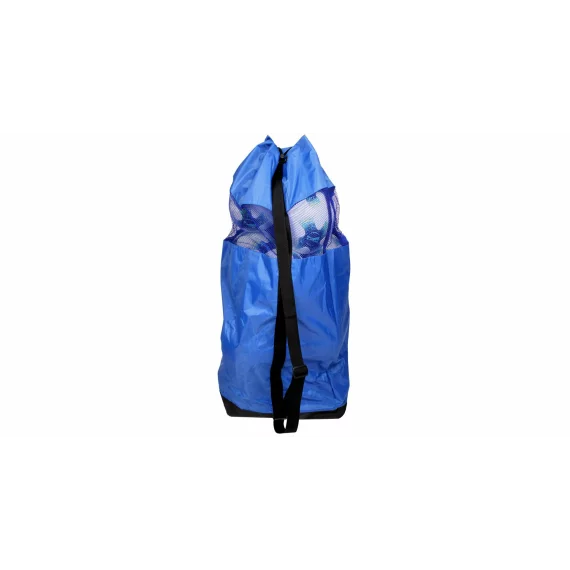 Plasa mingi cu bretea pentru umar, Merco Duffel Bag 100 x 38 cm, albastru