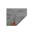 Saltea pentru sarit coarda Jumping Mat, 60 x 40 cm, gri