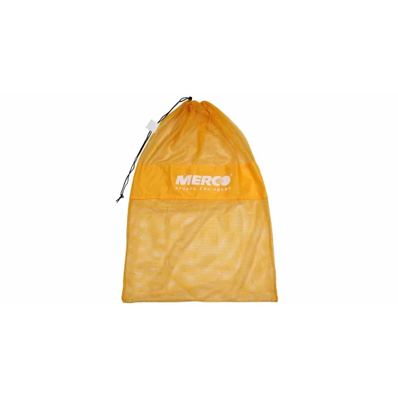 Plasa pentru mingi, Merco Mesh Bag 90 x 60 cm, galben