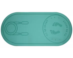Saltea pentru sarit coarda Jumping Mat 140 cm TPE, verde