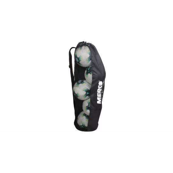Sac pentru mingi Merco Tube Ball, 5 mingi, negru