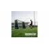 Poarta fotbal 3 in 1 Quickplay Tekkers GS Trainer cu panouri rebound, 210x150 cm