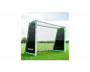 Poarta fotbal 3 in 1 Quickplay Tekkers GS Trainer cu panouri rebound, 210x150 cm