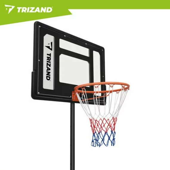 Cos de Baschet Reglabil Trizand 259 cm – Stativ cu Panou, Minge si Baza Stabila