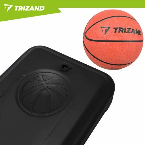 Cos de Baschet Reglabil Trizand 259 cm – Stativ cu Panou, Minge si Baza Stabila