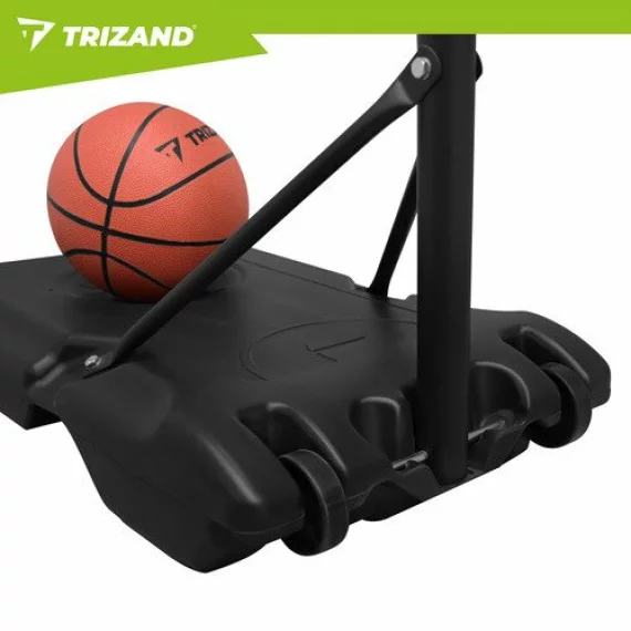 Cos de Baschet Reglabil Trizand 259 cm – Stativ cu Panou, Minge si Baza Stabila