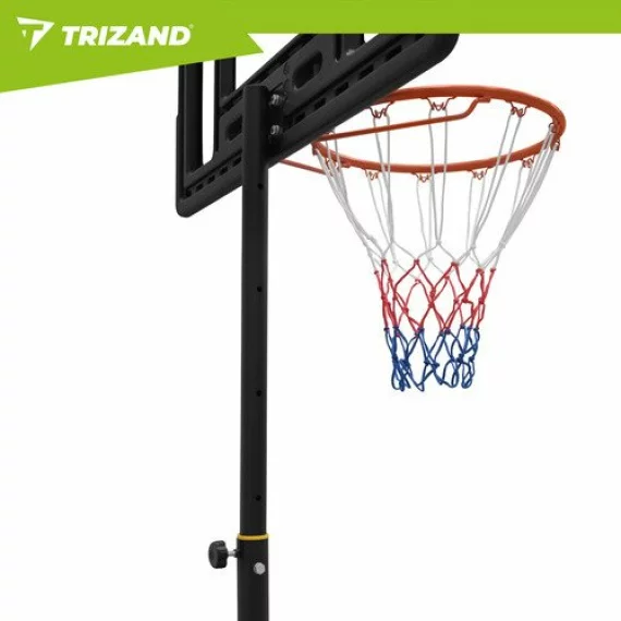 Cos de Baschet Reglabil Trizand 259 cm – Stativ cu Panou, Minge si Baza Stabila
