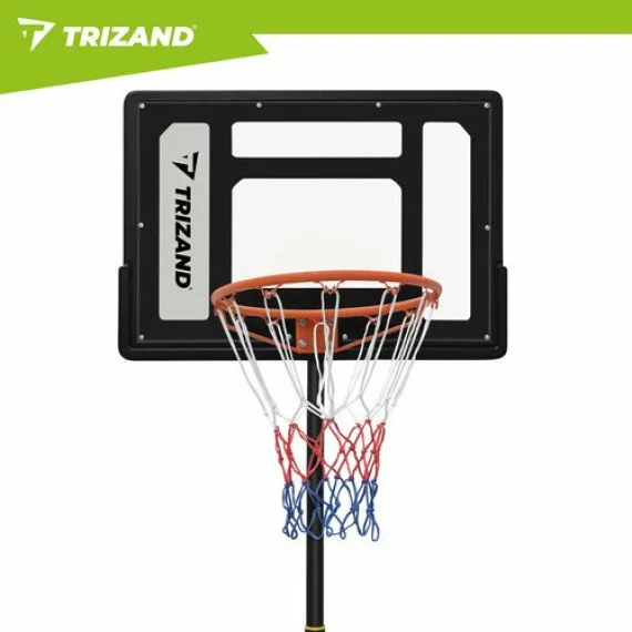 Cos de Baschet Reglabil Trizand 259 cm – Stativ cu Panou, Minge si Baza Stabila