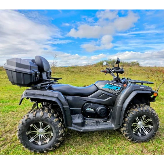 Cutie depozitare / lada pentru ATV, GMA G18, volum 100 litri, dimensiuni 97 x 54 x 36 cm, negru