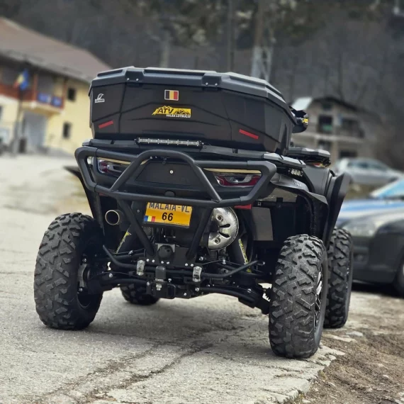 Cutie depozitare / lada pentru ATV, GMA SPORT, volum 170 litri, dimensiuni 112 x 62 x 37 cm, negru