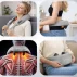 Dispozitiv Masaj Shiatsu Wireless pentru Gat Isomedix 22.2W – Incalzire LED, Incarcare USB-C