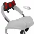 Dispozitiv Masaj Shiatsu Wireless pentru Gat Isomedix 22.2W – Incalzire LED, Incarcare USB-C