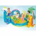 Loc de Joaca Acvatic Dinoland Intex 57135NP – 302 x 229 x 112 cm, Tobogan, Fantana, 6 Mingi