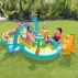 Loc de Joaca Acvatic Dinoland Intex 57135NP – 302 x 229 x 112 cm, Tobogan, Fantana, 6 Mingi