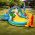 Loc de Joaca Acvatic Dinoland Intex 57135NP – 302 x 229 x 112 cm, Tobogan, Fantana, 6 Mingi