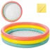 Piscina Gonflabila pentru Copii Intex 57412NP – 114 x 25 cm, Curcubeu, 3 Inele, 131 l