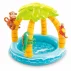 Piscina Gonflabila pentru Copii Intex Tropical Island 58417 – 102 x 86 cm, cu Acoperis Palmier si Jucarii Detasabile