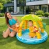 Piscina Gonflabila pentru Copii Intex Tropical Island 58417 – 102 x 86 cm, cu Acoperis Palmier si Jucarii Detasabile