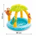 Piscina Gonflabila pentru Copii Intex Tropical Island 58417 – 102 x 86 cm, cu Acoperis Palmier si Jucarii Detasabile