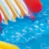 Piscina, Loc de Joaca Acvatic Gonflabil Curcubeu Intex 57453NP – 297 x 193 x 135 cm, Tobogan, Fantana, Inele si Mingi