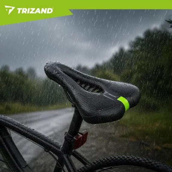 Sa de Bicicleta Trizand 28x14 cm – Confortabil, Capitonat, Negru