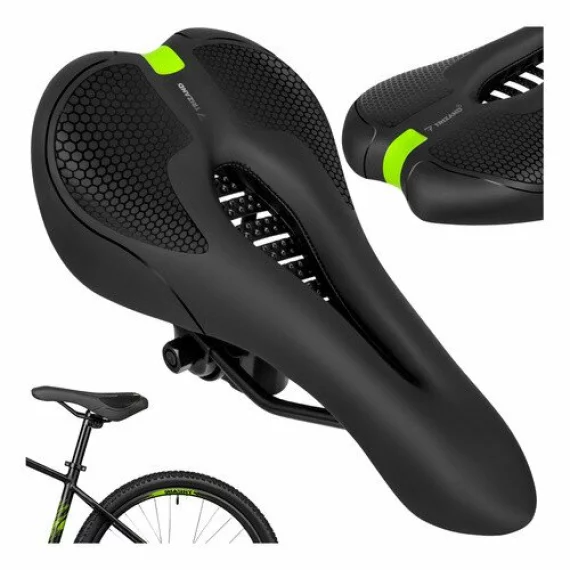 Sa de Bicicleta Trizand 28x14 cm – Confortabil, Capitonat, Negru