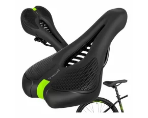 Sa de Bicicleta Trizand 28x14 cm – Confortabil, Capitonat, Negru