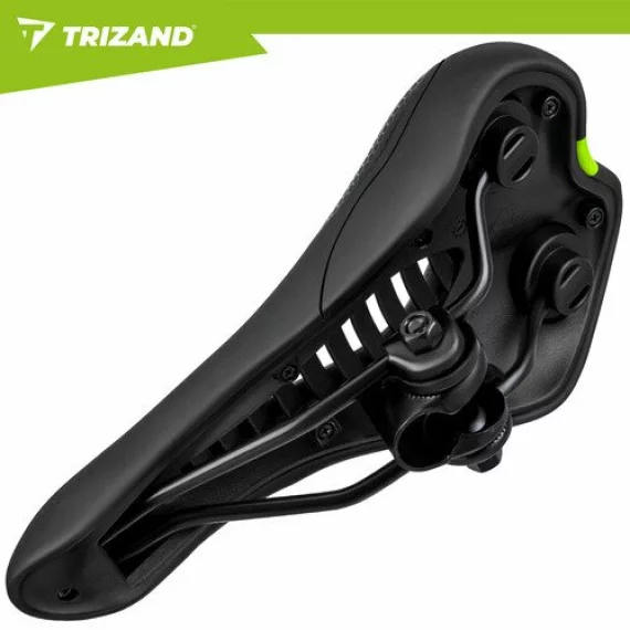 Sa de Bicicleta Trizand 28x14 cm – Confortabil, Capitonat, Negru