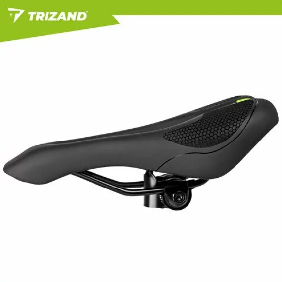 Sa de Bicicleta Trizand 28x14 cm – Confortabil, Capitonat, Negru